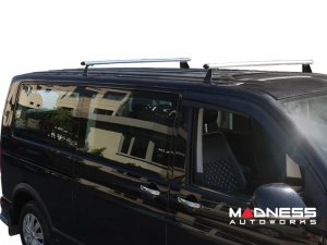 Volkswagen ID. Buzz Roof Rack Cross Bars - Silver - Heavy Duty - Fixed Point